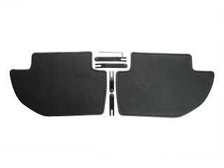 Tapis de sol dorigine Porsche 944/968 (conduite &agrave; gauche) noirs