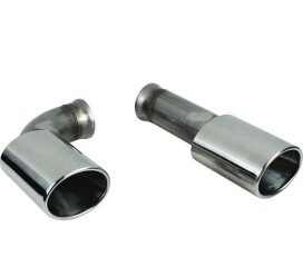 2x Exhaust Tailpipes for PORSCHE 964 Carrera LEFT+RIGHT...
