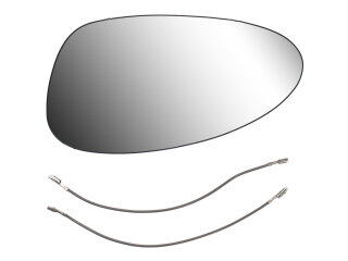 PORSCHE 964 993 928 968 CUP L+R SET用ドアミラーガラス