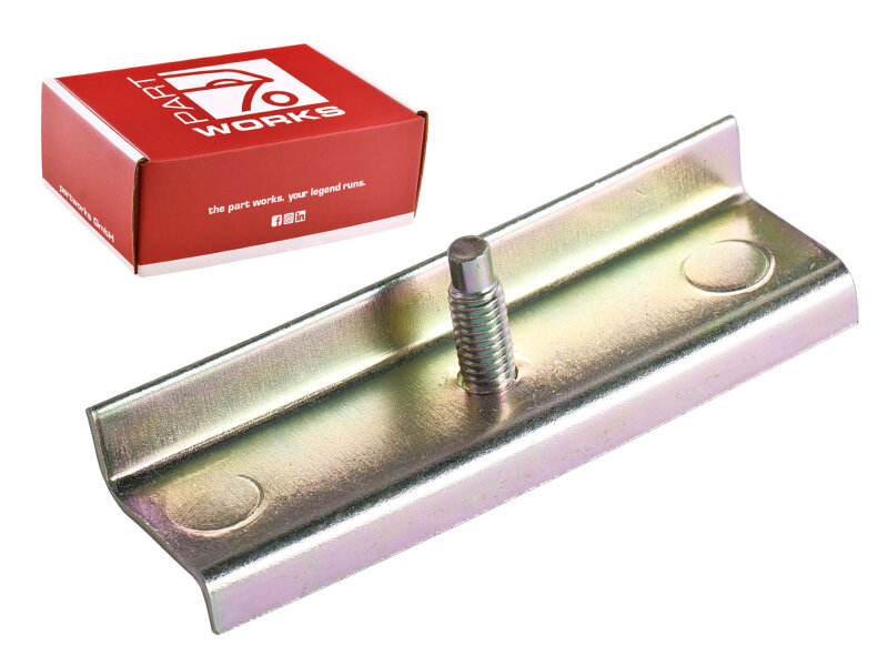 1x Suporte do Spoiler Dianteiro para PORSCHE 911 G 930 Turbo com Inserto de Borracha