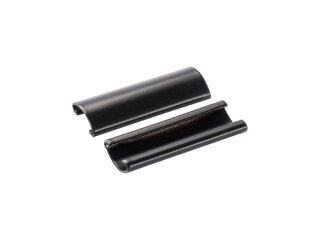 Marco decorativo parabrisas para PORSCHE 911 G 930 listones decorativos + clip NEGRO L+R