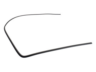 Moldura de acabamento do para-brisa para PORSCHE 911 G 930 Frisos + Presilhas PRETO L+R