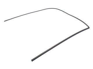 Cornice decorativa parabrezza per PORSCHE 911 G 930 strisce decorative + clip NERO L+R