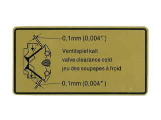 Adhesive signs engine compartment for PORSCHE 911 G SC 3.0 79-80 stickers