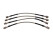 Stalen flex remslangenset voor PORSCHE 911 F G 69- 930 914 -71