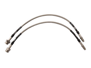 Steel flex brake hose set for PORSCHE 964 without Bundy