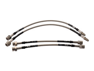 Stalen flex remslangenset voor PORSCHE 964 zonder Bundy