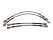 Juego de latiguillos de freno flexibles de acero para PORSCHE 964 sin Bundy