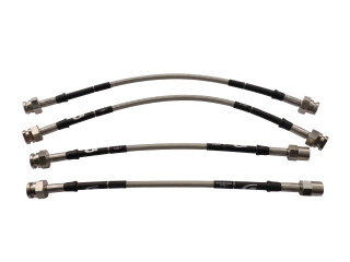 Stalen flex remslangenset voor PORSCHE 964 met Bundy