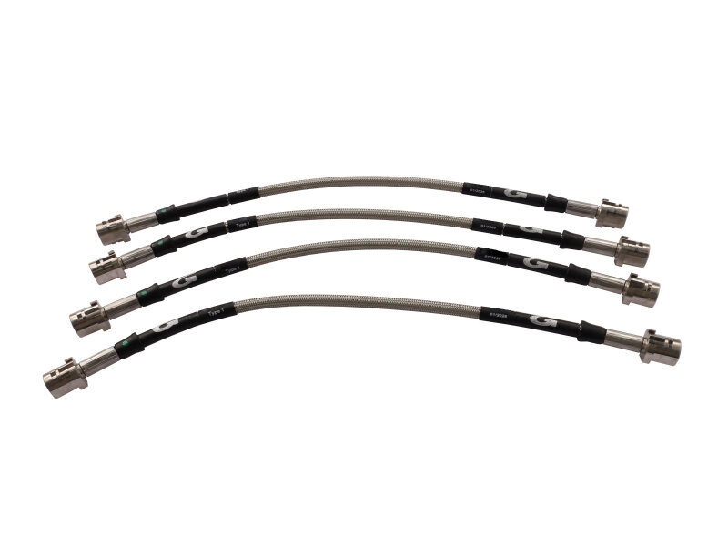 Steel flex brake hose set for PORSCHE 991 Boxster Cayman...