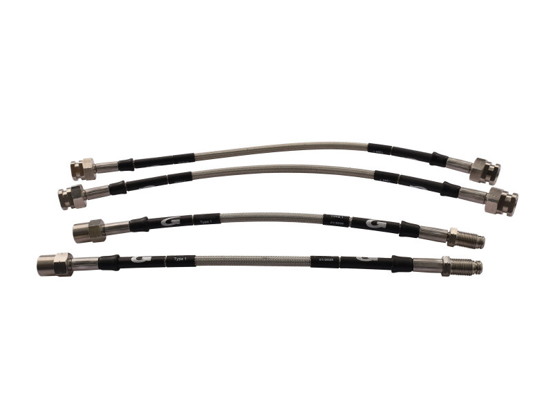 Stalen flex remslangenset voor PORSCHE 993-94