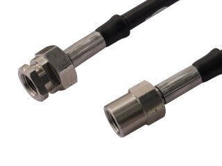 Steel flex brake hose set for PORSCHE 993 -94