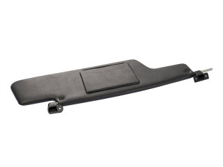 Palas de sol para PORSCHE 914 com espelho de maquilhagem SET L+R PRETO