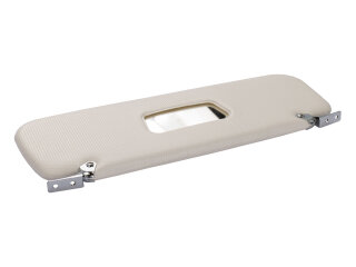 Palas solares para PORSCHE 356 B T5 Coupe B C Cabrio com espelho SET L+R BRANCO