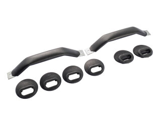 2x poign&eacute;e de porte RS Style pour PORSCHE 911 G 964 993 SET L+R NOIR ROUGE