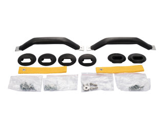 2x poign&eacute;e de porte RS Style pour PORSCHE 911 G 964 993 SET L+R NOIR JAUNE