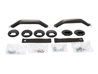 2x tirador de puerta RS Style para PORSCHE 911 G 964 993 SET L+R NEGRO