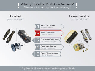Opwarmregelaar voor Porsche 911 G 2.7 3.0 BOSCH K-Jetronic 0438140033 (gereviseerd)