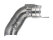 Exhaust baffle for PORSCHE 993 LEFT 99321121503