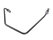 Brake line for PORSCHE 964 FRONT LEFT 96435558104