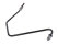 Brake line for PORSCHE 964 FRONT RIGHT 96435558204