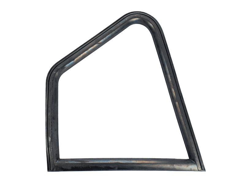 Rubberen afdichting voor de linker achterruit van een Porsche 944 924 94455732100