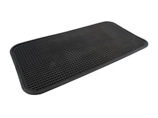 Compartiment de rangement en caoutchouc pour console...