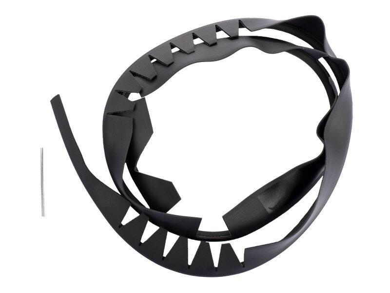 Bumper piping for PORSCHE 968 FRONT RIGHT 9445055320001C