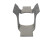 Metal clip support plate for handbrake for PORSCHE 924 944 968 95135280700