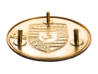 Tampa do cubo para PORSCHE 911 356 914 com emblema OURO PCG55980100