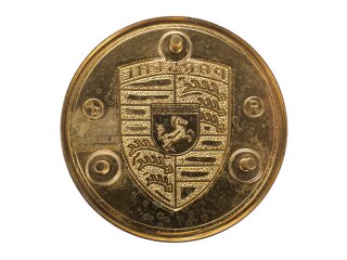 Tapacubos para PORSCHE 911 356 914 con emblema ORO...