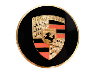Naafdop voor PORSCHE 911 356 914 met embleem GOUD...