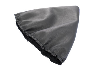 Pu&ntilde;o palanca de cambios para PORSCHE 924 944 PIEL NEGRO 9444240230105T