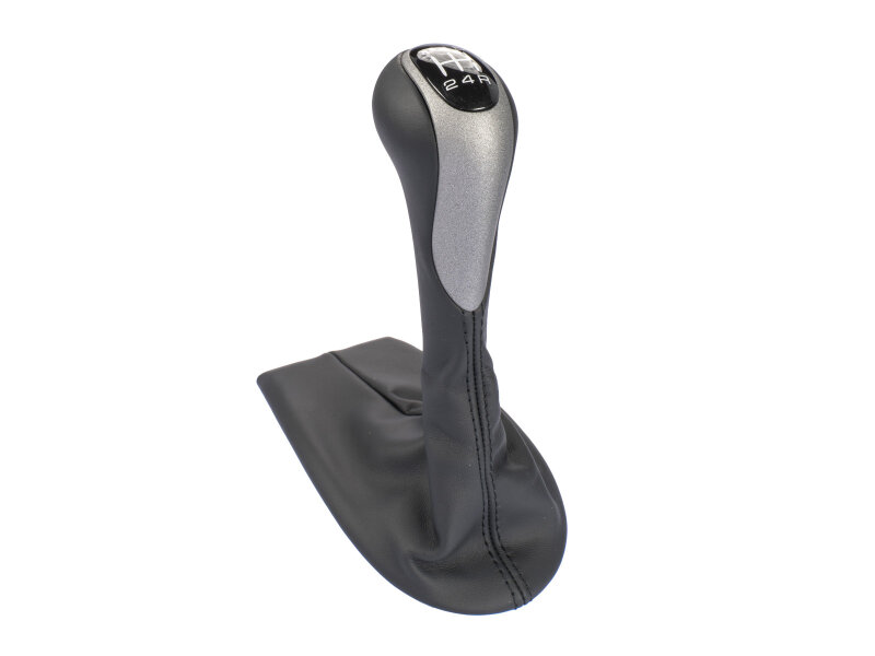 Manopla de câmbio para PORSCHE 986 PRETO CINZA-METÁLICO 5 marchas 98642407503EKP