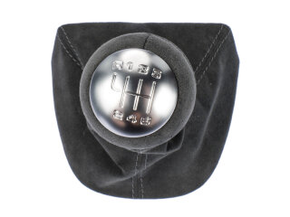 Versnellingspookknop voor PORSCHE 997 ALCANTARA...