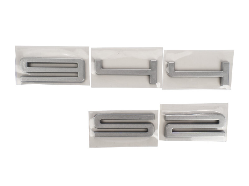 Schriftzug ORIGINAL PORSCHE 944 944S2 SILBER  94455922001