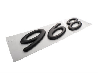 Rotulacion ORIGINAL PORSCHE 968 968 NEGRO 9445592200370C