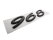 Lettering ORIGINAL PORSCHE 968 968 BLACK 9445592200370C
