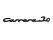 Lettering ORIGINAL PORSCHE 911 G Carrera 3.0 BLACK 91155931705