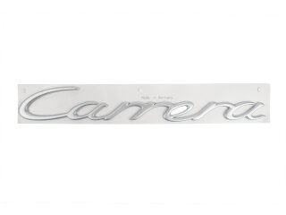 Originele Porsche 996 Carrera zilveren belettering...