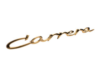 Schriftzug ORIGINAL PORSCHE 356 Carrera GOLD  64455932600