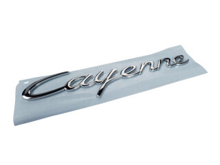 Originele Porsche 958 92A Cayenne belettering, chroom,...