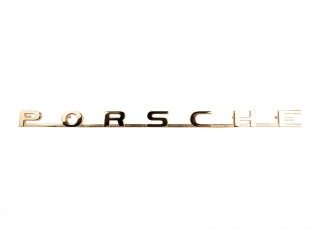 Lettering ORIGINAL PORSCHE 356 B C PORSCHE GOLD 64455930105