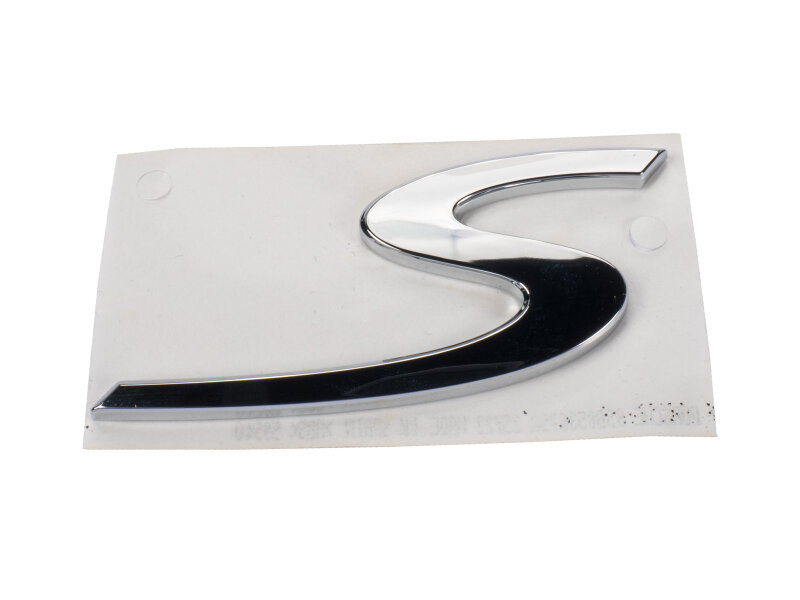 Originele Porsche 95B Macan S Chromen belettering 95B853675A