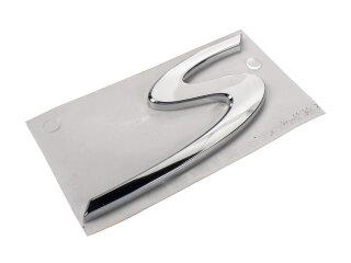 Scritta ORIGINAL PORSCHE 95B Macan S CHROME 95B853675A