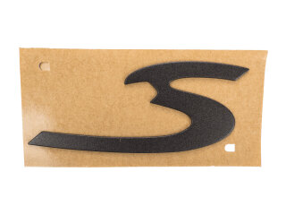 Originele Porsche 993 S-belettering, grijs 99355924300