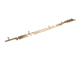 Letreiro original Porsche 356 Speedster em dourado 64455932140