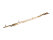 Letreiro original Porsche 356 Speedster em dourado 64455932140