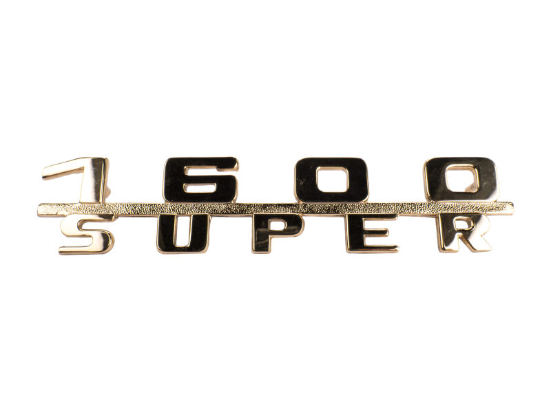 Lettering ORIGINAL PORSCHE 356 1600-SUPER GOLD 64455931101