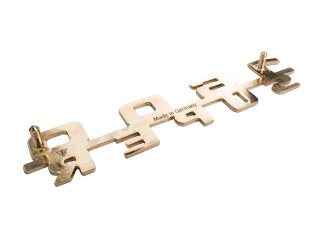 Lettering ORIGINAL PORSCHE 356 1600-SUPER GOLD 64455931101